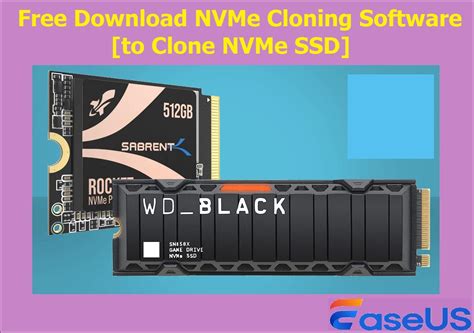 nvme drive clone software